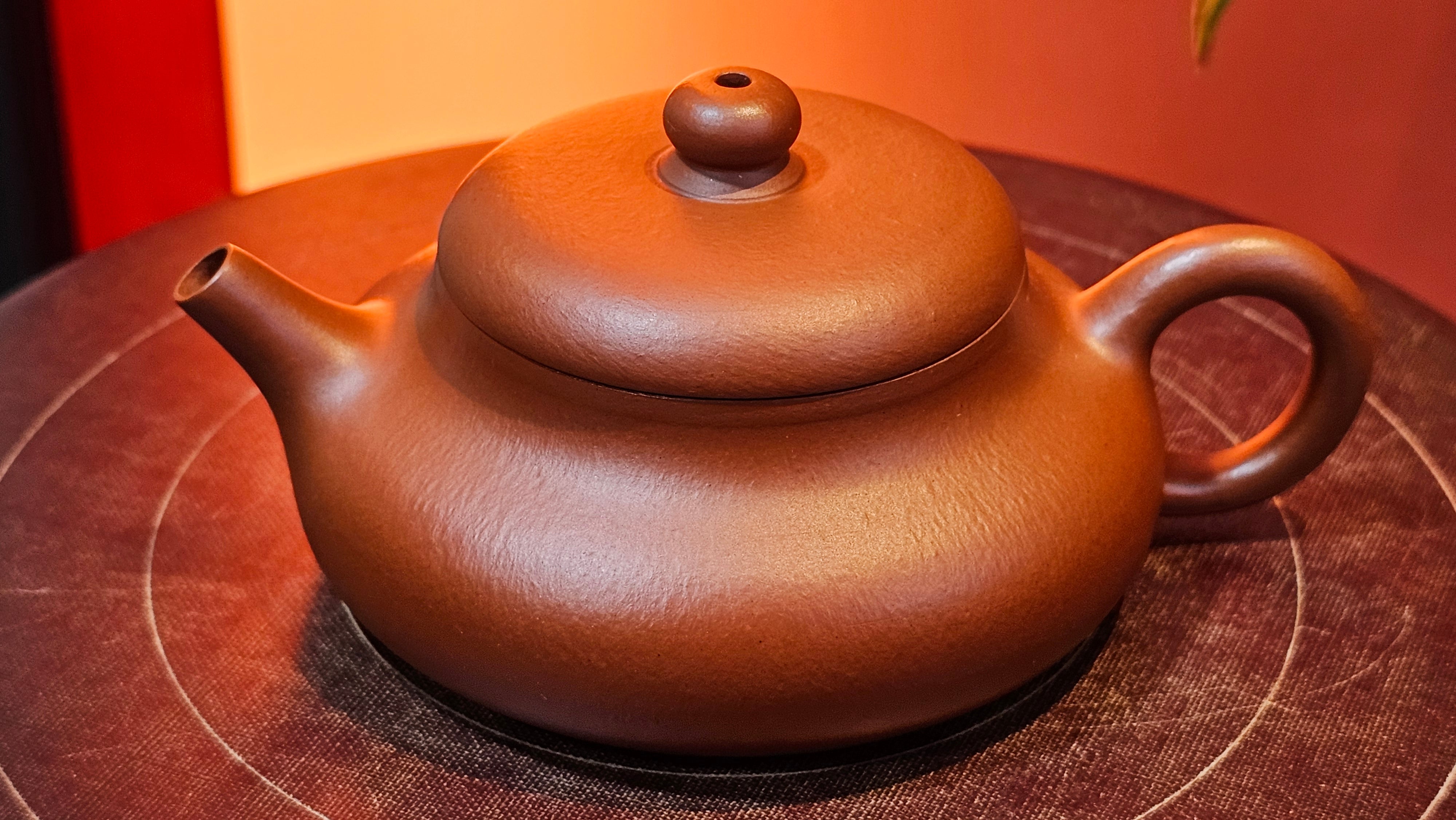 Jing Le 静乐 ~ "Quiet happiness", 86.1ml, Xiao Mei Yao Zhu Ni 小煤窑朱泥, by our Collaborative Craftsman Wang Xing 王兴 ~!Congratulations to Ms E.A.! 2332hrs 2nd Dec 2025, Vineland! NJ!