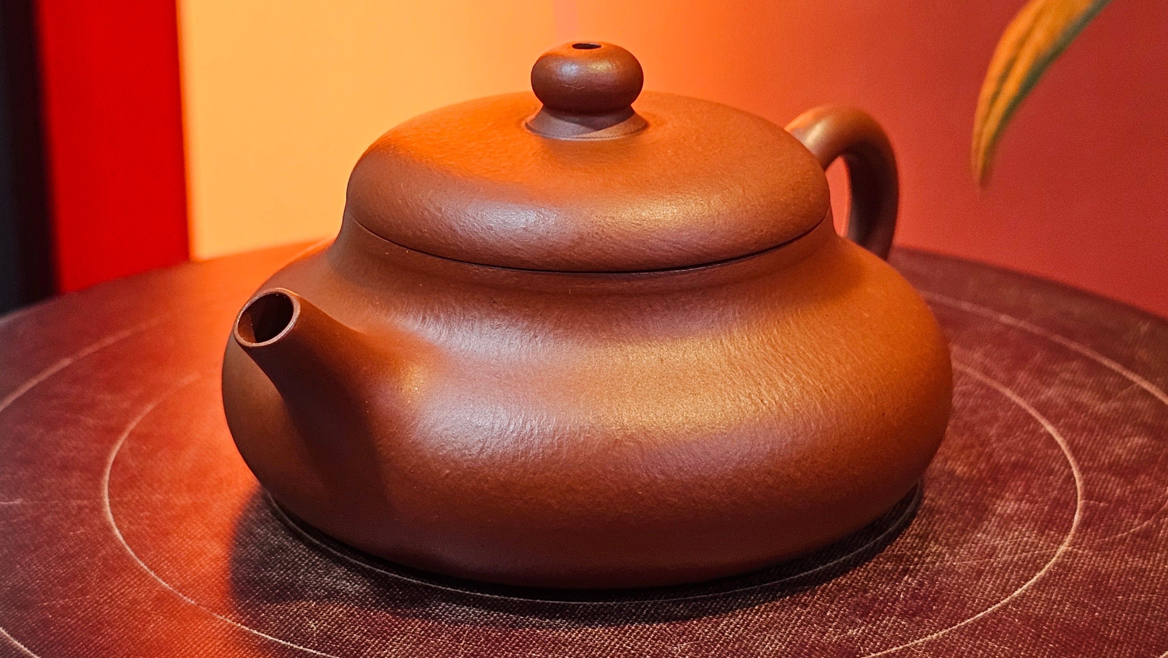 Jing Le 静乐 ~ "Quiet happiness", 86.1ml, Xiao Mei Yao Zhu Ni 小煤窑朱泥, by our Collaborative Craftsman Wang Xing 王兴 ~!Congratulations to Ms E.A.! 2332hrs 2nd Dec 2025, Vineland! NJ!