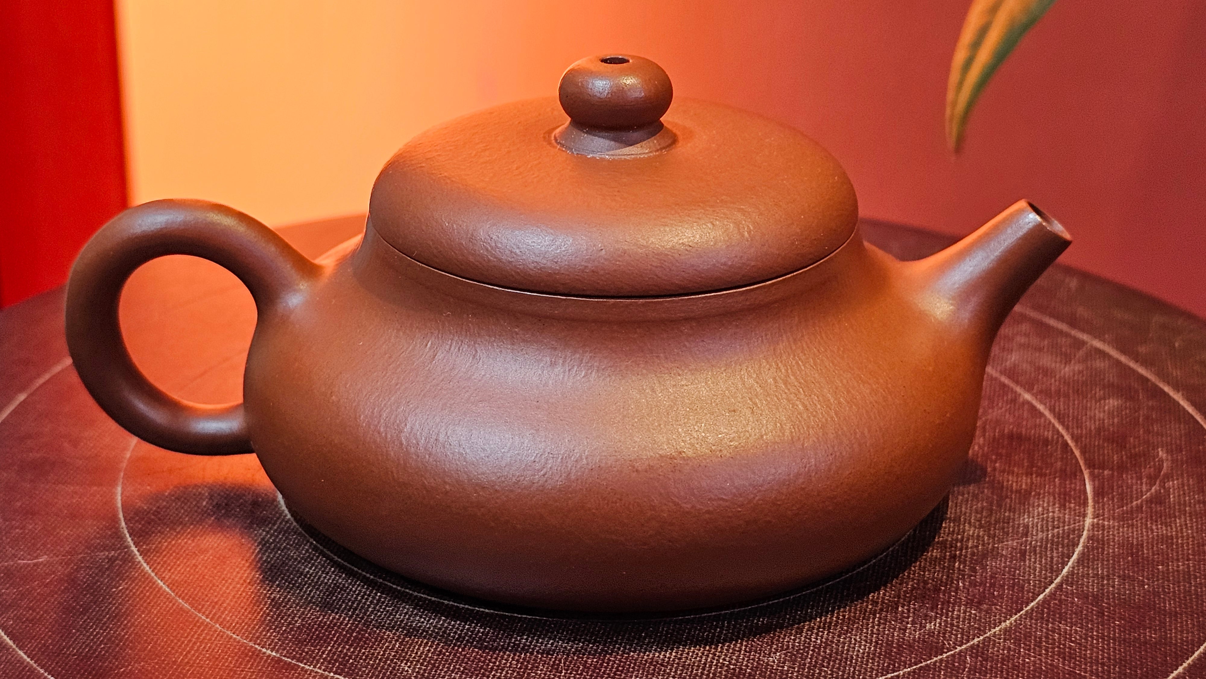 Jing Le 静乐 ~ "Quiet happiness", 86.1ml, Xiao Mei Yao Zhu Ni 小煤窑朱泥, by our Collaborative Craftsman Wang Xing 王兴 ~!Congratulations to Ms E.A.! 2332hrs 2nd Dec 2025, Vineland! NJ!