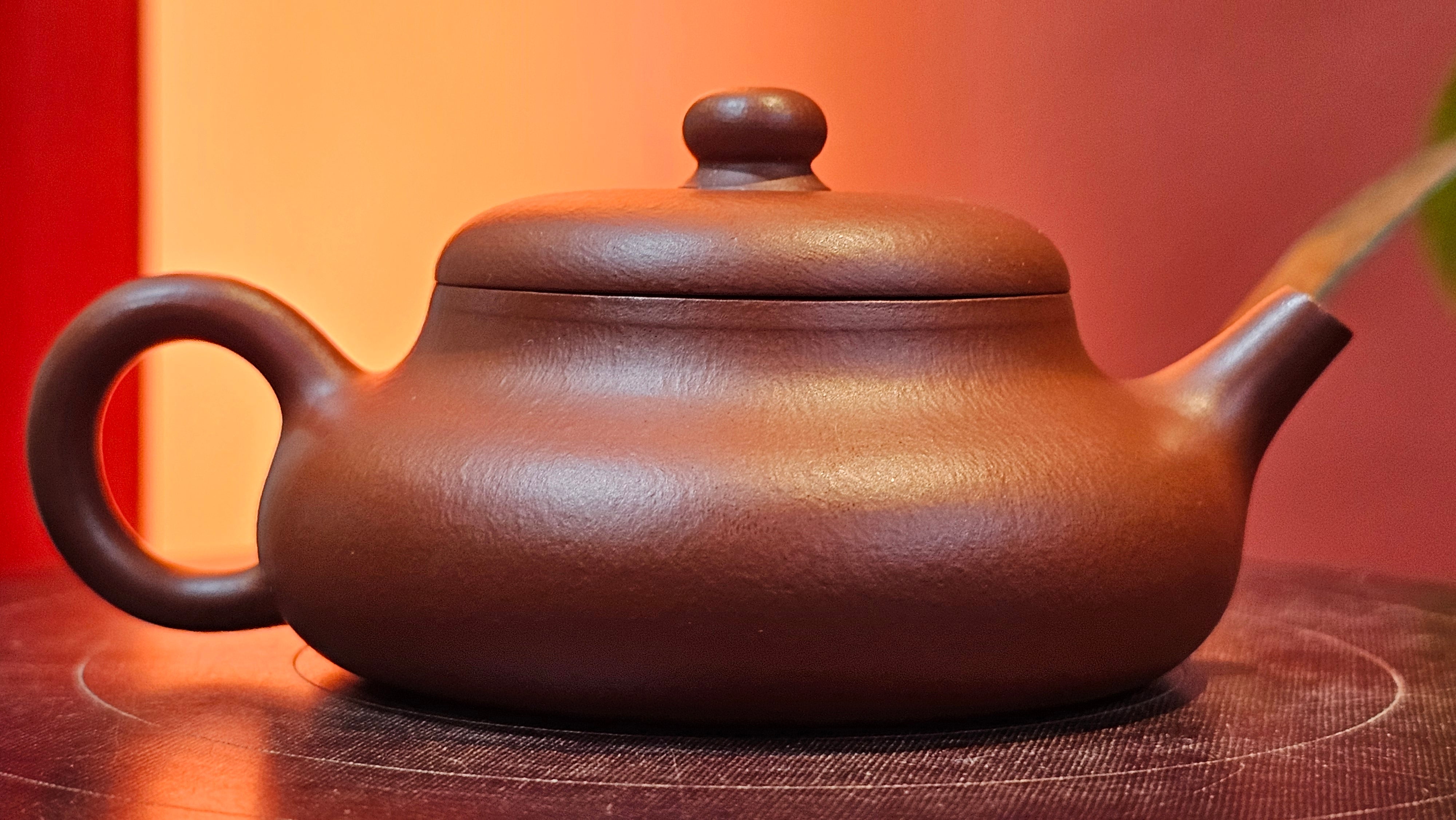 Jing Le 静乐 ~ "Quiet happiness", 86.1ml, Xiao Mei Yao Zhu Ni 小煤窑朱泥, by our Collaborative Craftsman Wang Xing 王兴 ~!Congratulations to Ms E.A.! 2332hrs 2nd Dec 2025, Vineland! NJ!