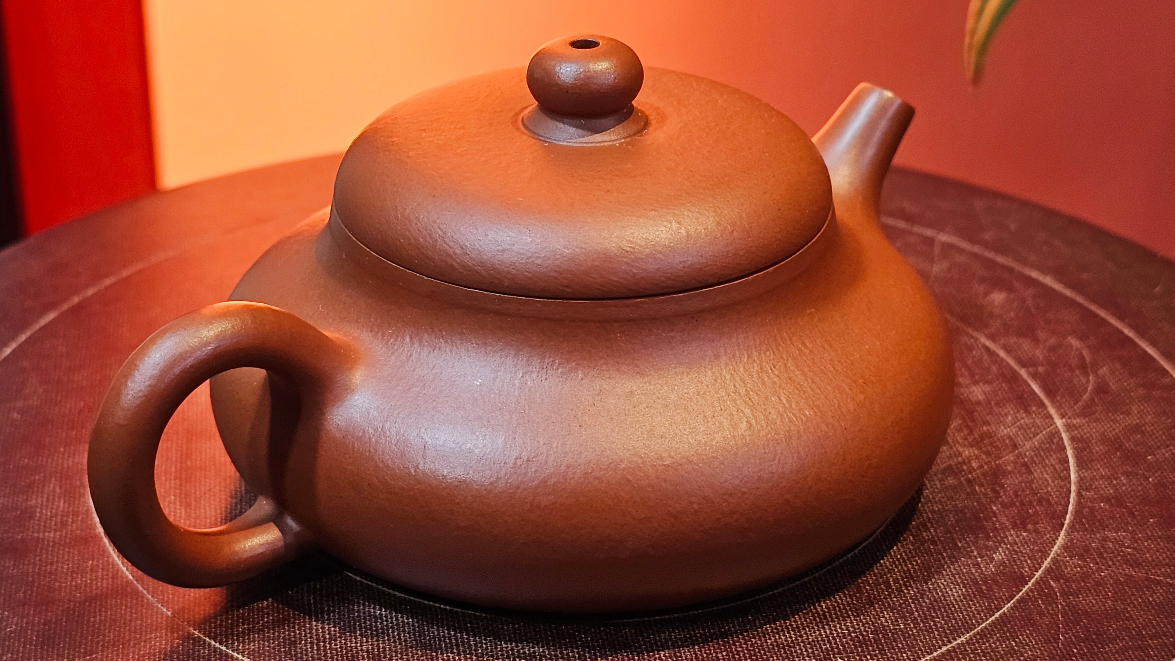 Jing Le 静乐 ~ "Quiet happiness", 86.1ml, Xiao Mei Yao Zhu Ni 小煤窑朱泥, by our Collaborative Craftsman Wang Xing 王兴 ~!Congratulations to Ms E.A.! 2332hrs 2nd Dec 2025, Vineland! NJ!