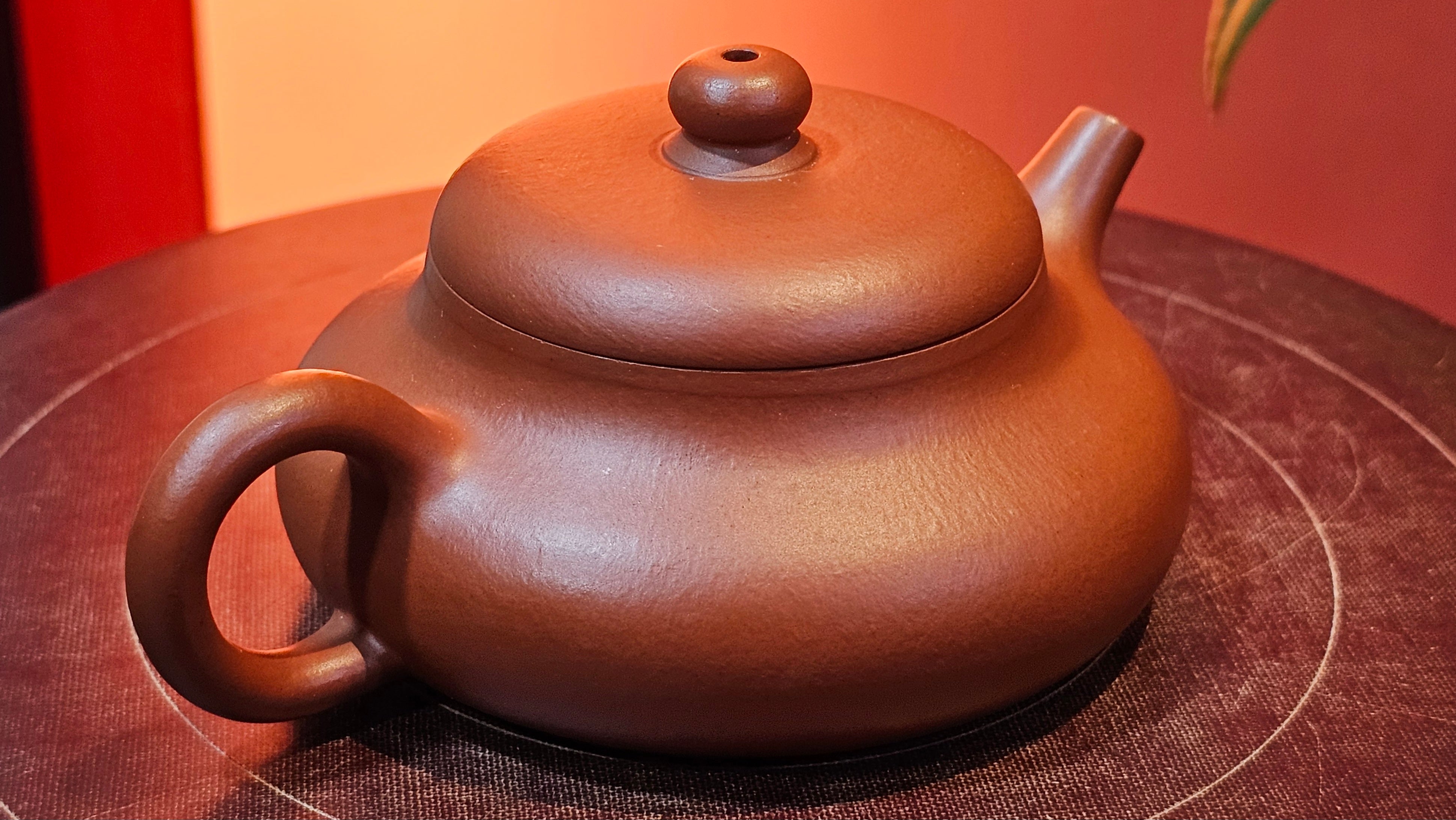 Jing Le 静乐 ~ "Quiet happiness", 86.1ml, Xiao Mei Yao Zhu Ni 小煤窑朱泥, by our Collaborative Craftsman Wang Xing 王兴 ~!Congratulations to Ms E.A.! 2332hrs 2nd Dec 2025, Vineland! NJ!