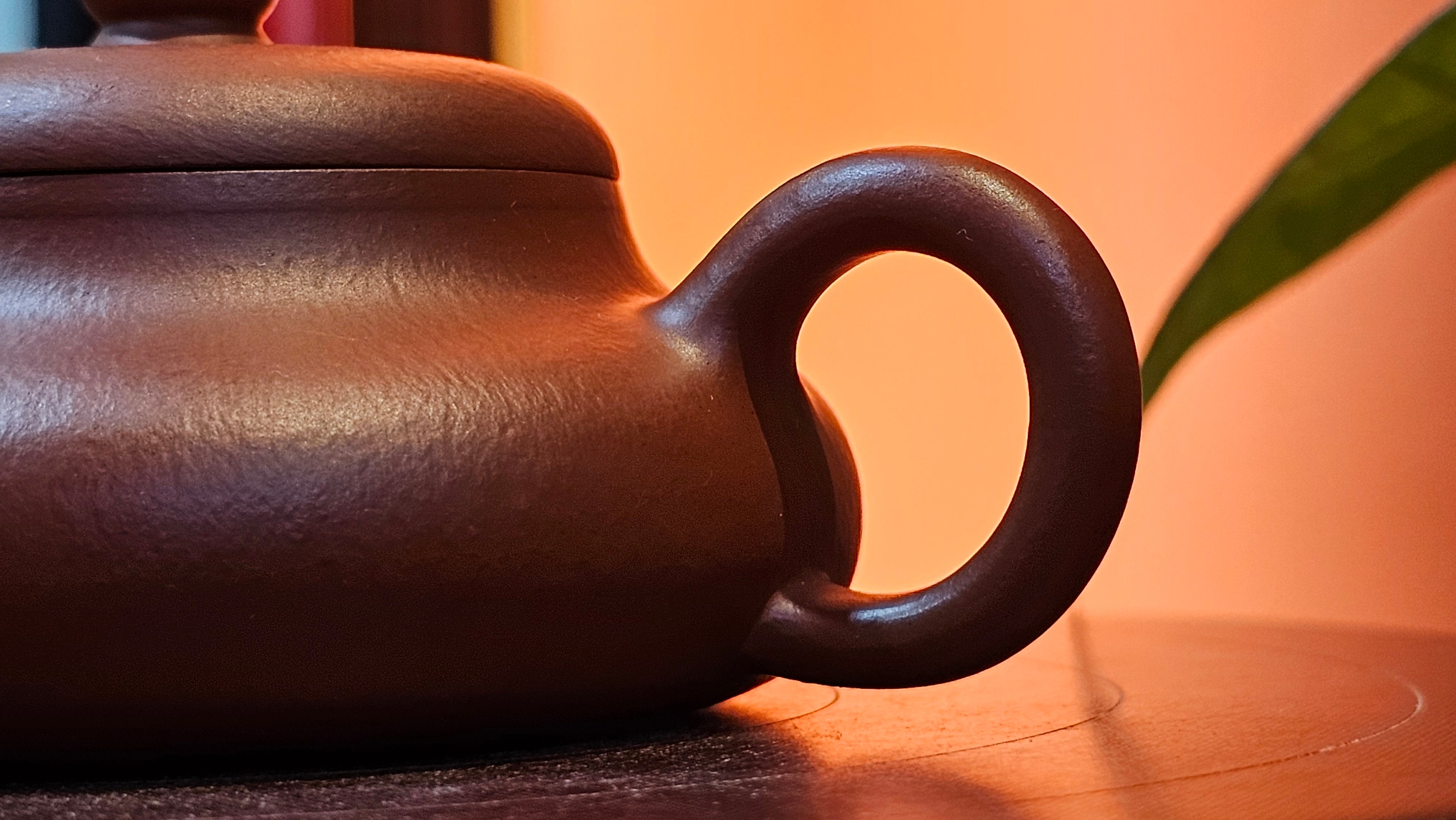 Jing Le 静乐 ~ "Quiet happiness", 86.1ml, Xiao Mei Yao Zhu Ni 小煤窑朱泥, by our Collaborative Craftsman Wang Xing 王兴 ~!Congratulations to Ms E.A.! 2332hrs 2nd Dec 2025, Vineland! NJ!