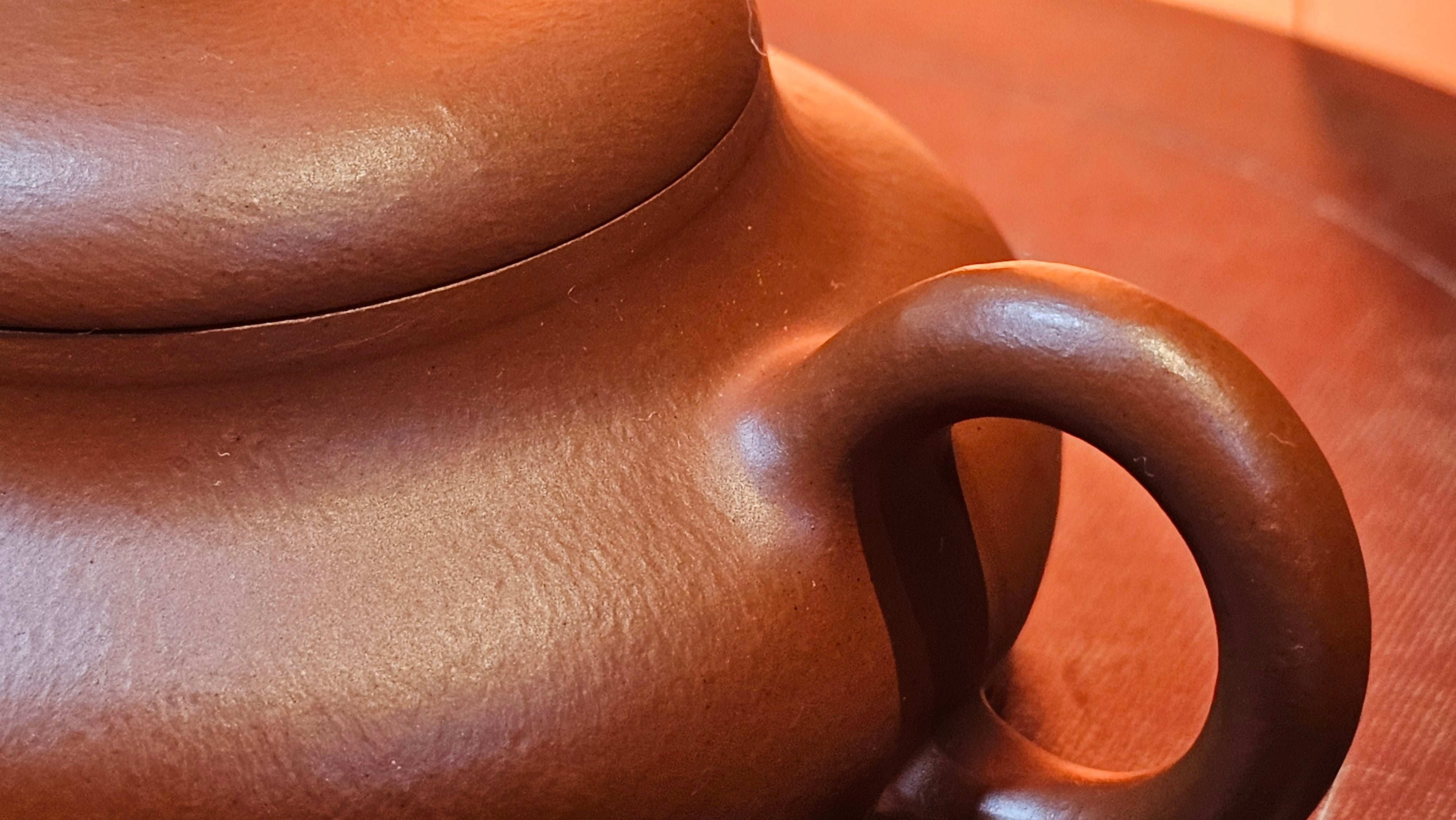 Jing Le 静乐 ~ "Quiet happiness", 86.1ml, Xiao Mei Yao Zhu Ni 小煤窑朱泥, by our Collaborative Craftsman Wang Xing 王兴 ~!Congratulations to Ms E.A.! 2332hrs 2nd Dec 2025, Vineland! NJ!