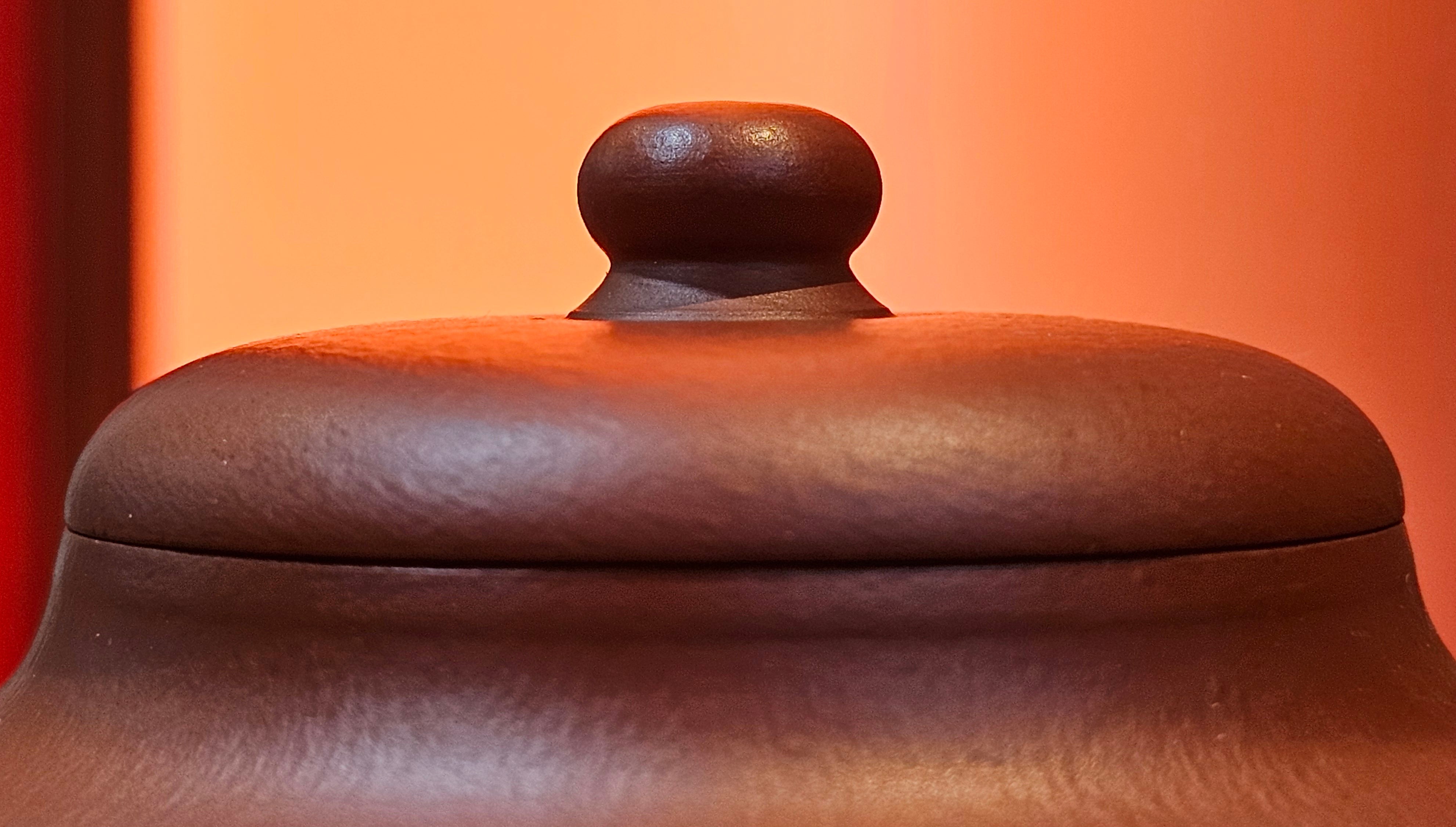 Jing Le 静乐 ~ "Quiet happiness", 86.1ml, Xiao Mei Yao Zhu Ni 小煤窑朱泥, by our Collaborative Craftsman Wang Xing 王兴 ~!Congratulations to Ms E.A.! 2332hrs 2nd Dec 2025, Vineland! NJ!