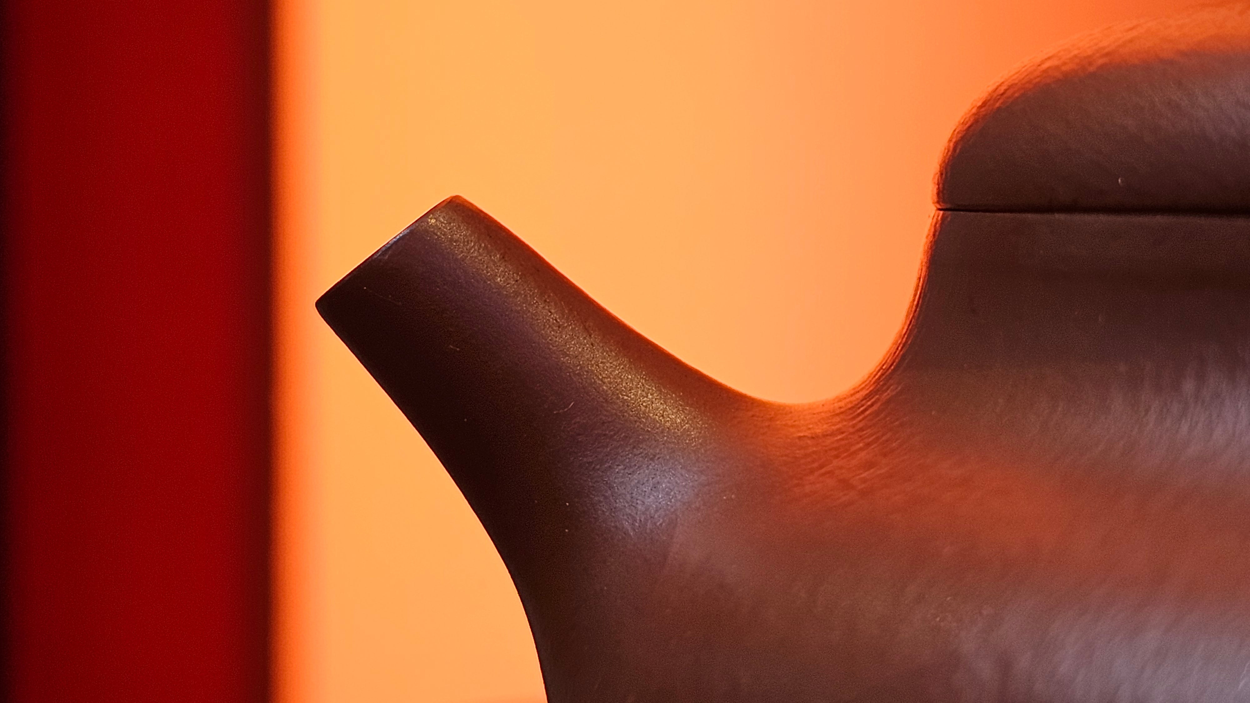 Jing Le 静乐 ~ "Quiet happiness", 86.1ml, Xiao Mei Yao Zhu Ni 小煤窑朱泥, by our Collaborative Craftsman Wang Xing 王兴 ~!Congratulations to Ms E.A.! 2332hrs 2nd Dec 2025, Vineland! NJ!