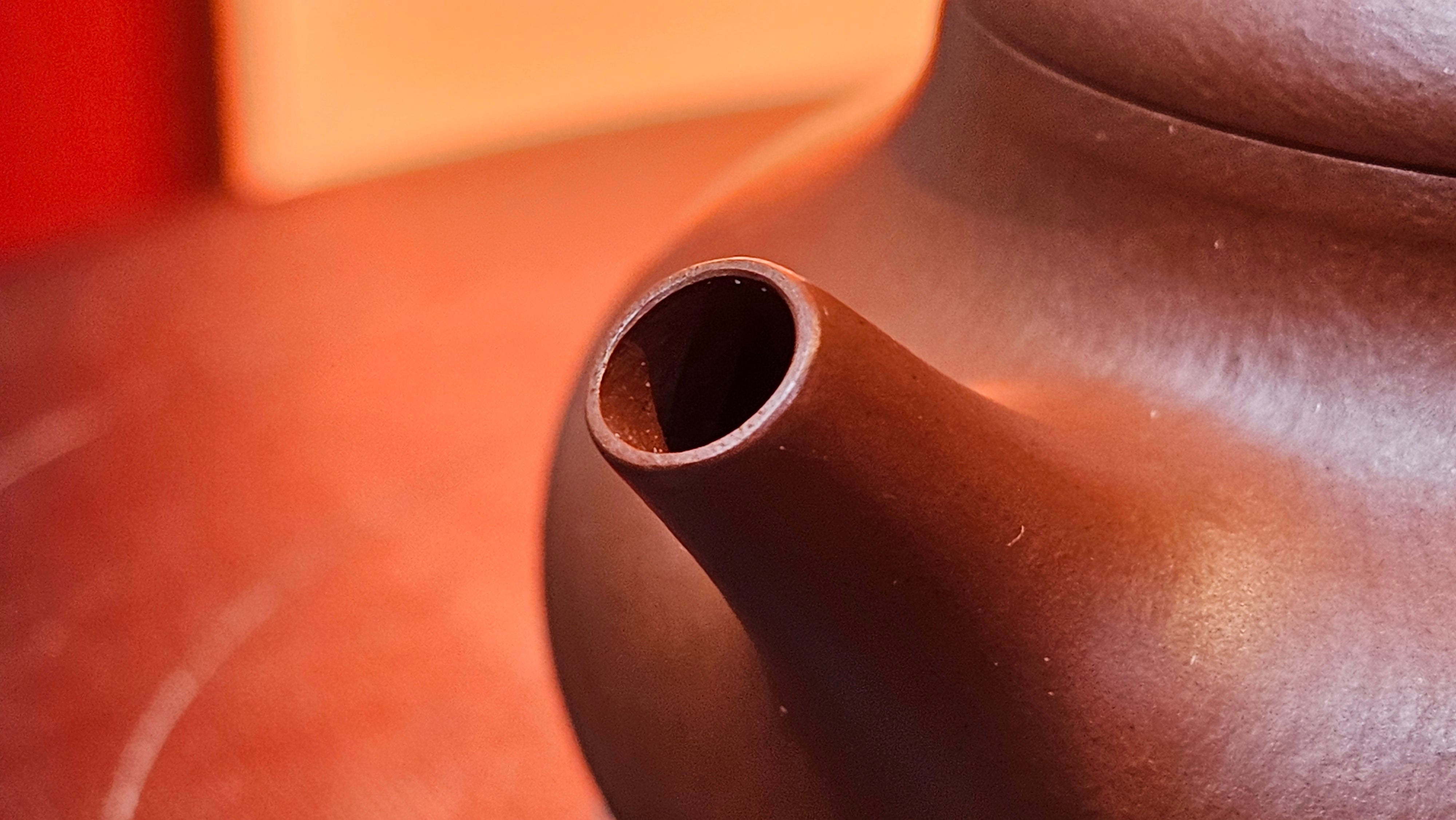 Jing Le 静乐 ~ "Quiet happiness", 86.1ml, Xiao Mei Yao Zhu Ni 小煤窑朱泥, by our Collaborative Craftsman Wang Xing 王兴 ~!Congratulations to Ms E.A.! 2332hrs 2nd Dec 2025, Vineland! NJ!