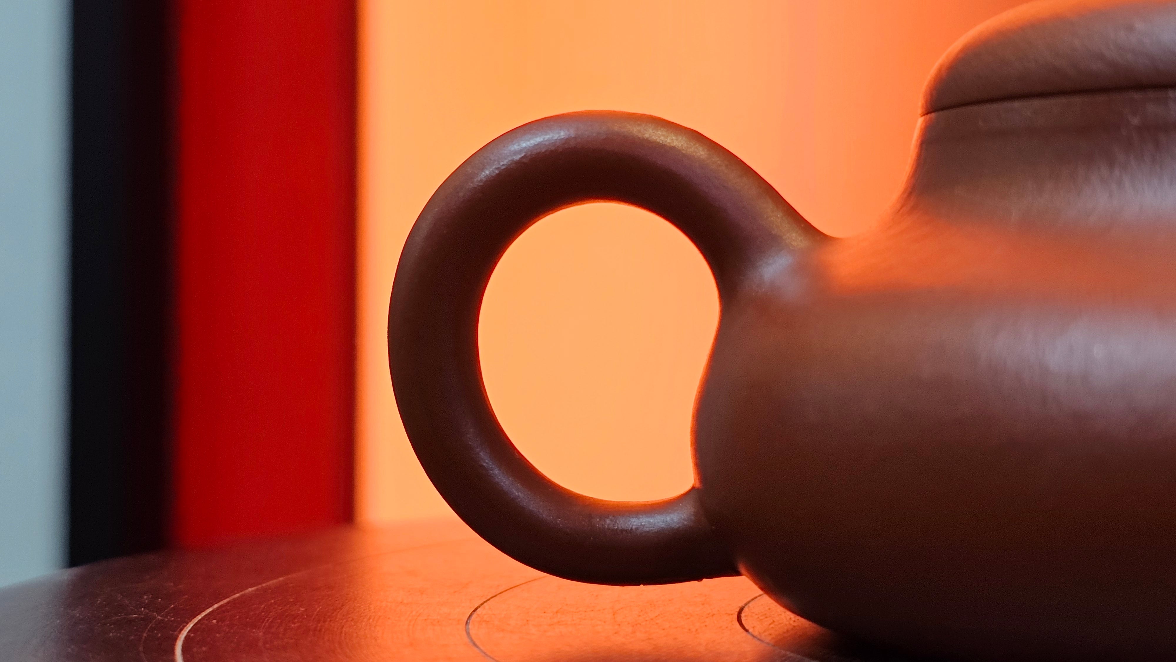 Jing Le 静乐 ~ "Quiet happiness", 86.1ml, Xiao Mei Yao Zhu Ni 小煤窑朱泥, by our Collaborative Craftsman Wang Xing 王兴 ~!Congratulations to Ms E.A.! 2332hrs 2nd Dec 2025, Vineland! NJ!