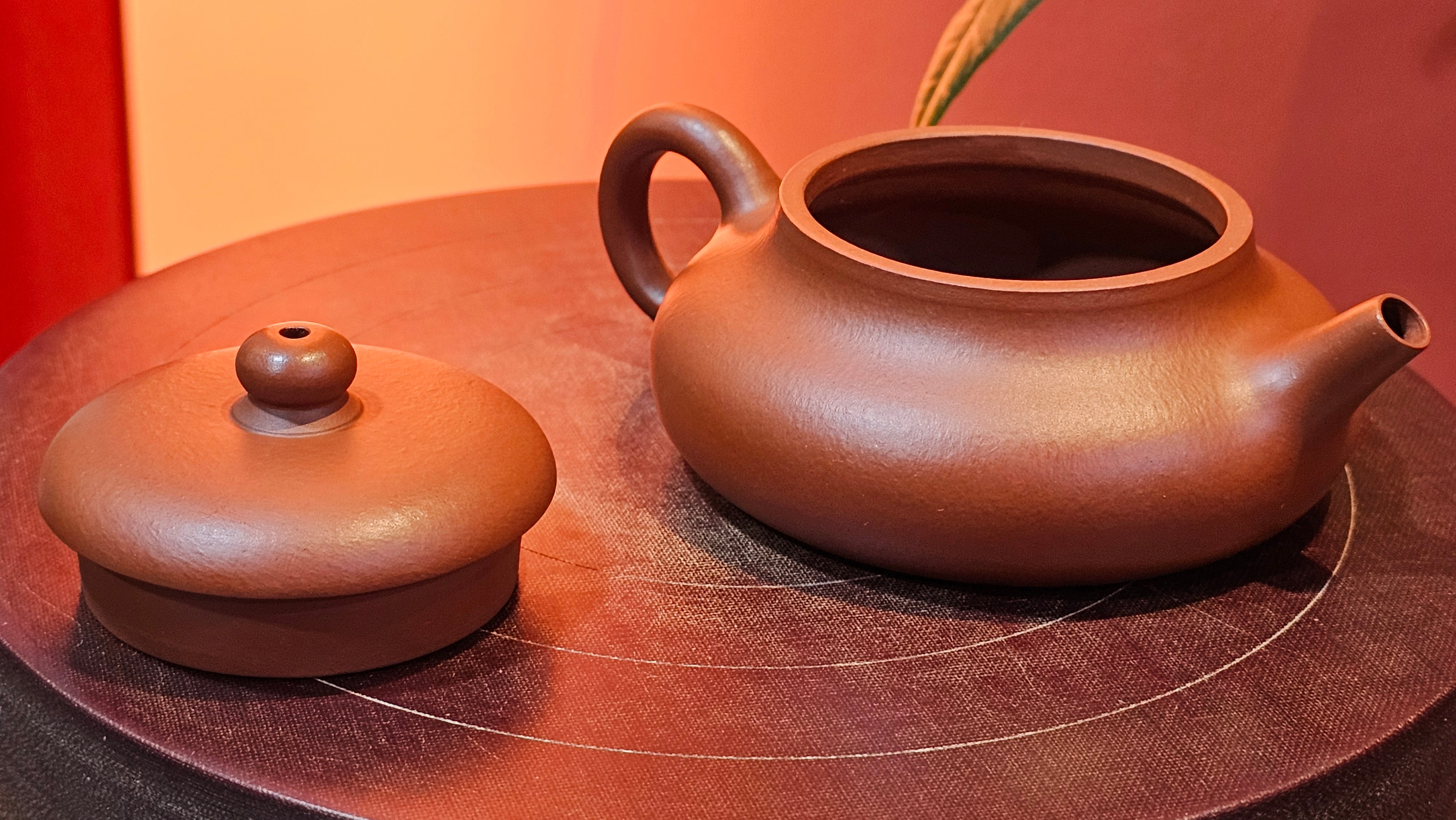 Jing Le 静乐 ~ "Quiet happiness", 86.1ml, Xiao Mei Yao Zhu Ni 小煤窑朱泥, by our Collaborative Craftsman Wang Xing 王兴 ~!Congratulations to Ms E.A.! 2332hrs 2nd Dec 2025, Vineland! NJ!