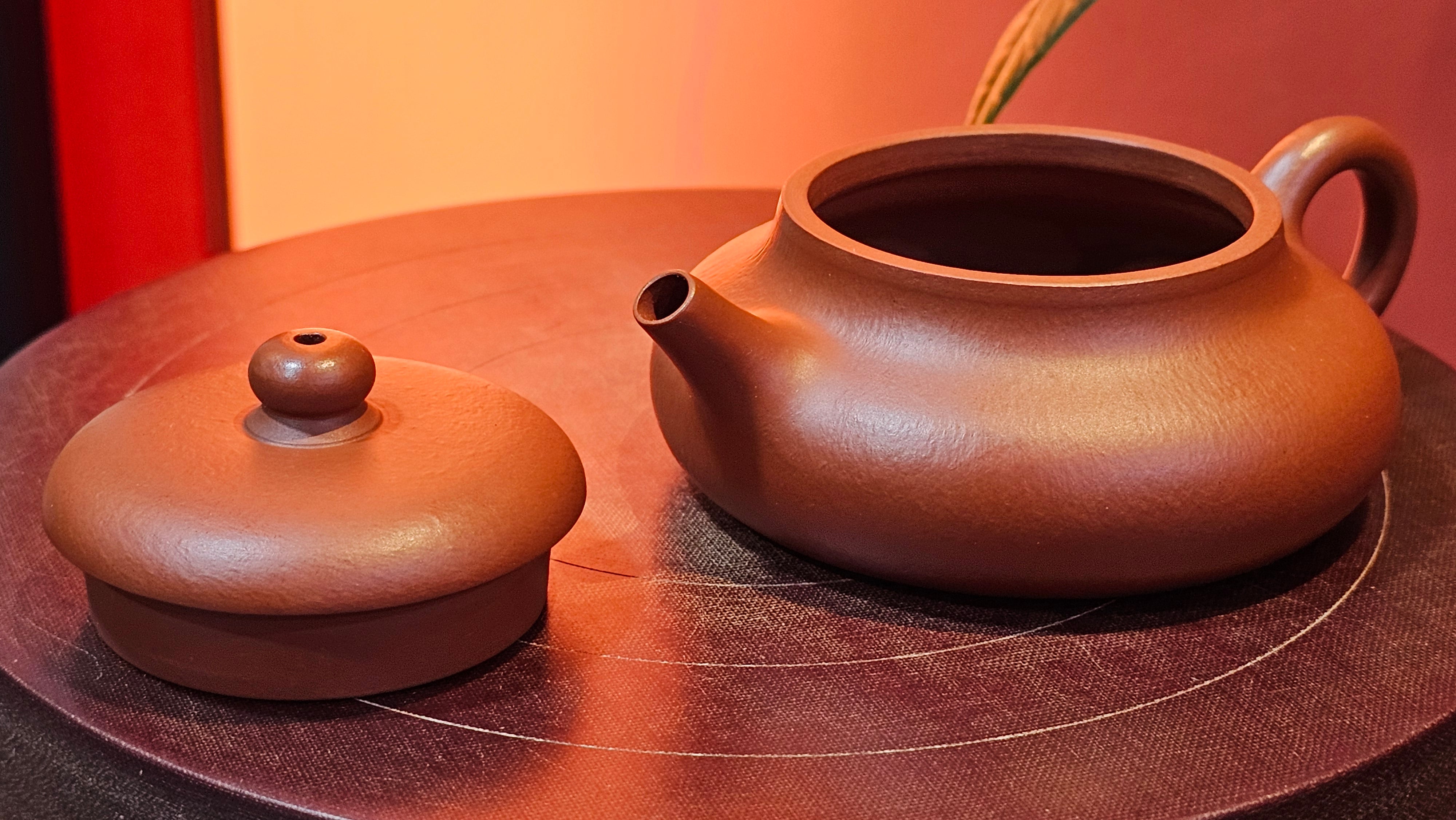 Jing Le 静乐 ~ "Quiet happiness", 86.1ml, Xiao Mei Yao Zhu Ni 小煤窑朱泥, by our Collaborative Craftsman Wang Xing 王兴 ~!Congratulations to Ms E.A.! 2332hrs 2nd Dec 2025, Vineland! NJ!