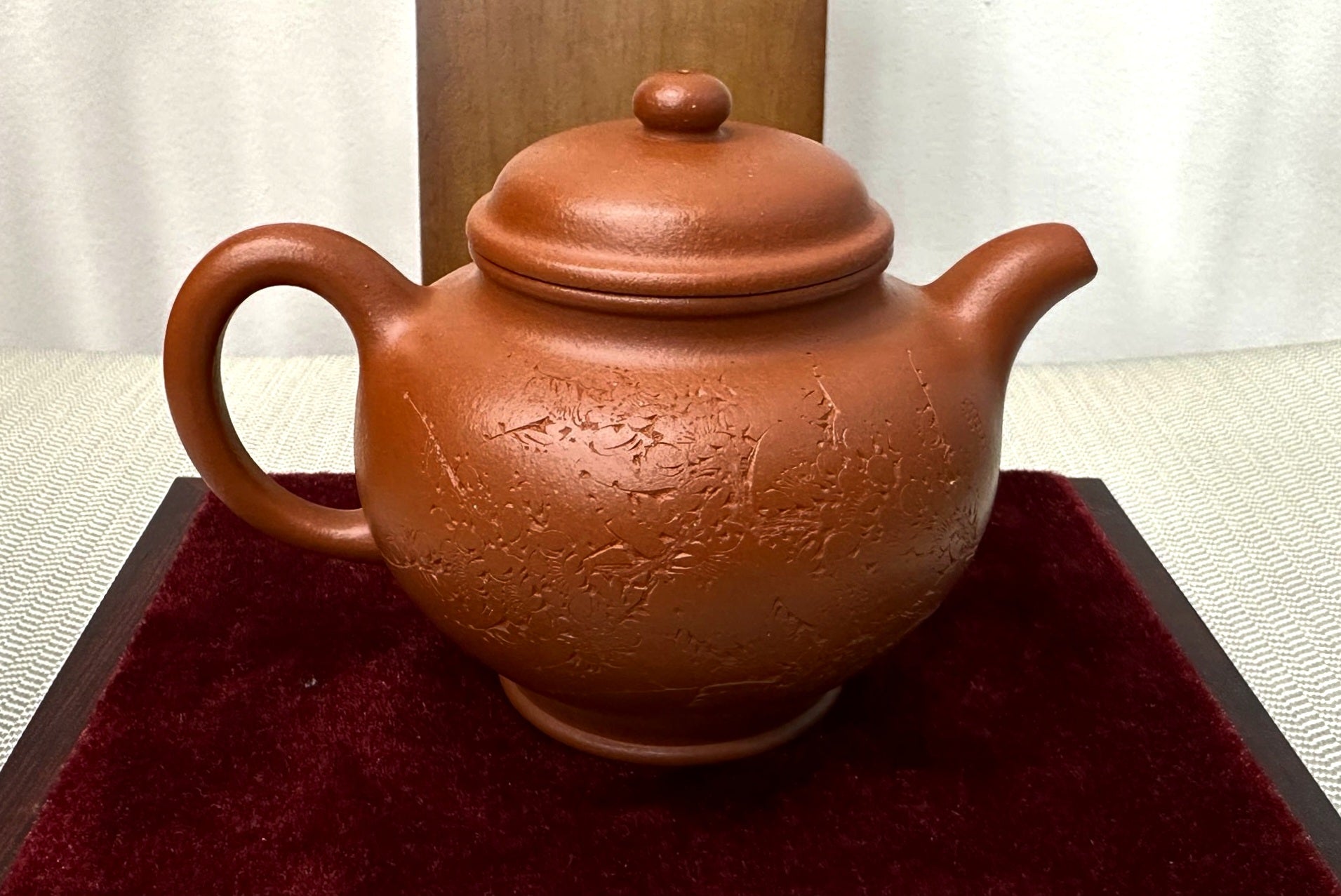 Duo Zhi 掇只, Yuan Kuang Da Hong Pao 原矿大红袍, Crafted by Senior Master Cao Lan Fang 曹兰芳 ~ Congratulations to Prof A.G., Long Beach, CA.