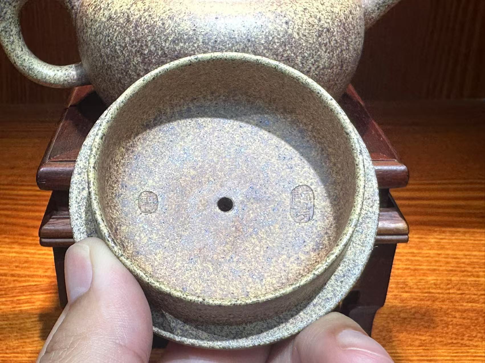 《菊钮巨轮珠》Ju Niu Ju Lun Zhu, 207.7ml, Using Our Cao Family's Rare and Cherished Bai Ma Zi 白麻子 Endorsed by Premier Master Cao An Xiang, Crafted by L2 Senior Master Cao Lan Fang 曹兰芳 ~ Congratulations!to Mr A.A., 1011hrs 14th Nov 2025, Port Franks! Canada🇨🇦!