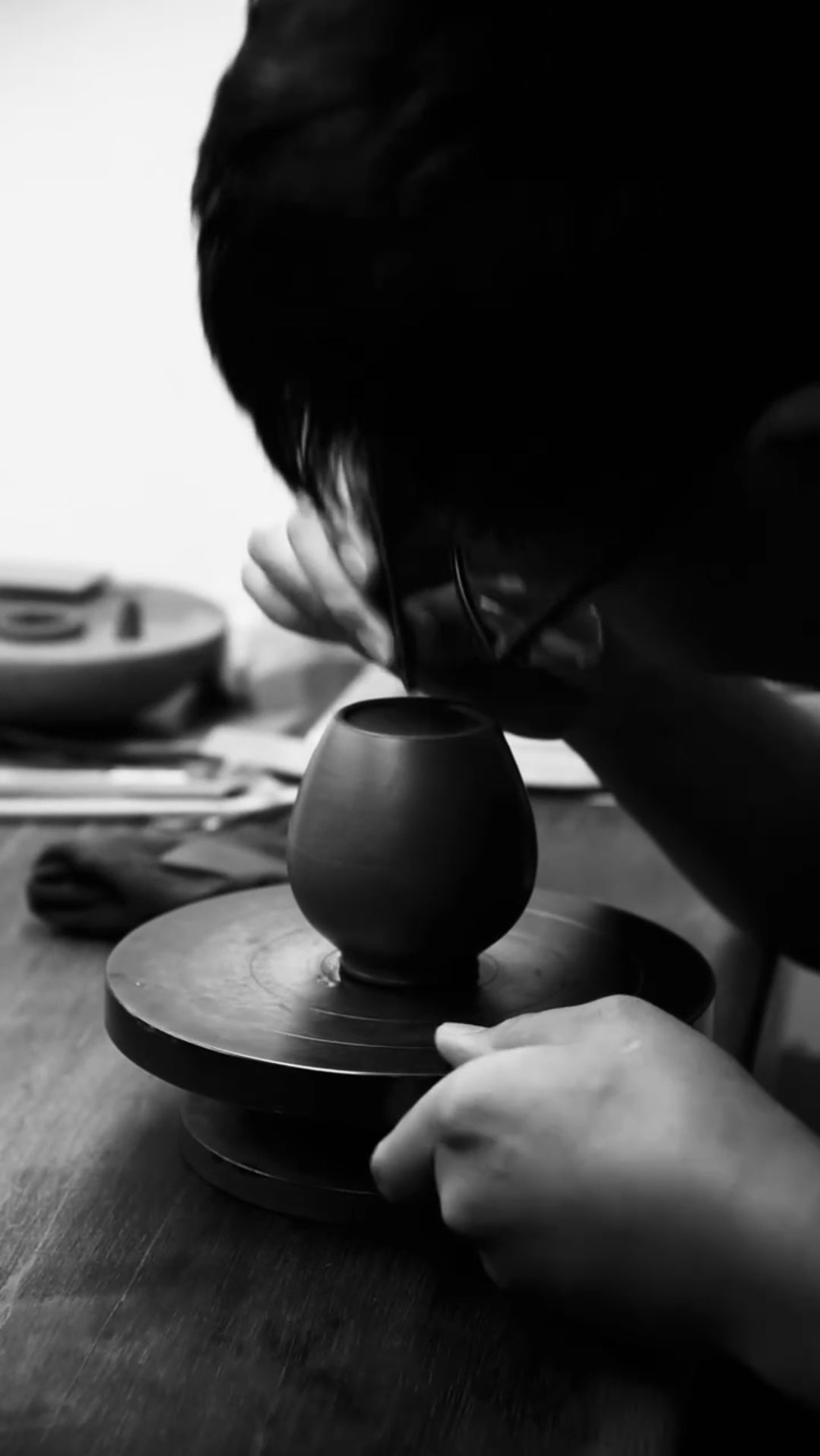Sang Bian 桑扁, Gu Fa Lian Ni (Most Archaic Clay Forming) ~ Zhu Ni *古法练泥~朱泥, L4 Assoc Master Du Cheng Yao 堵程尧。